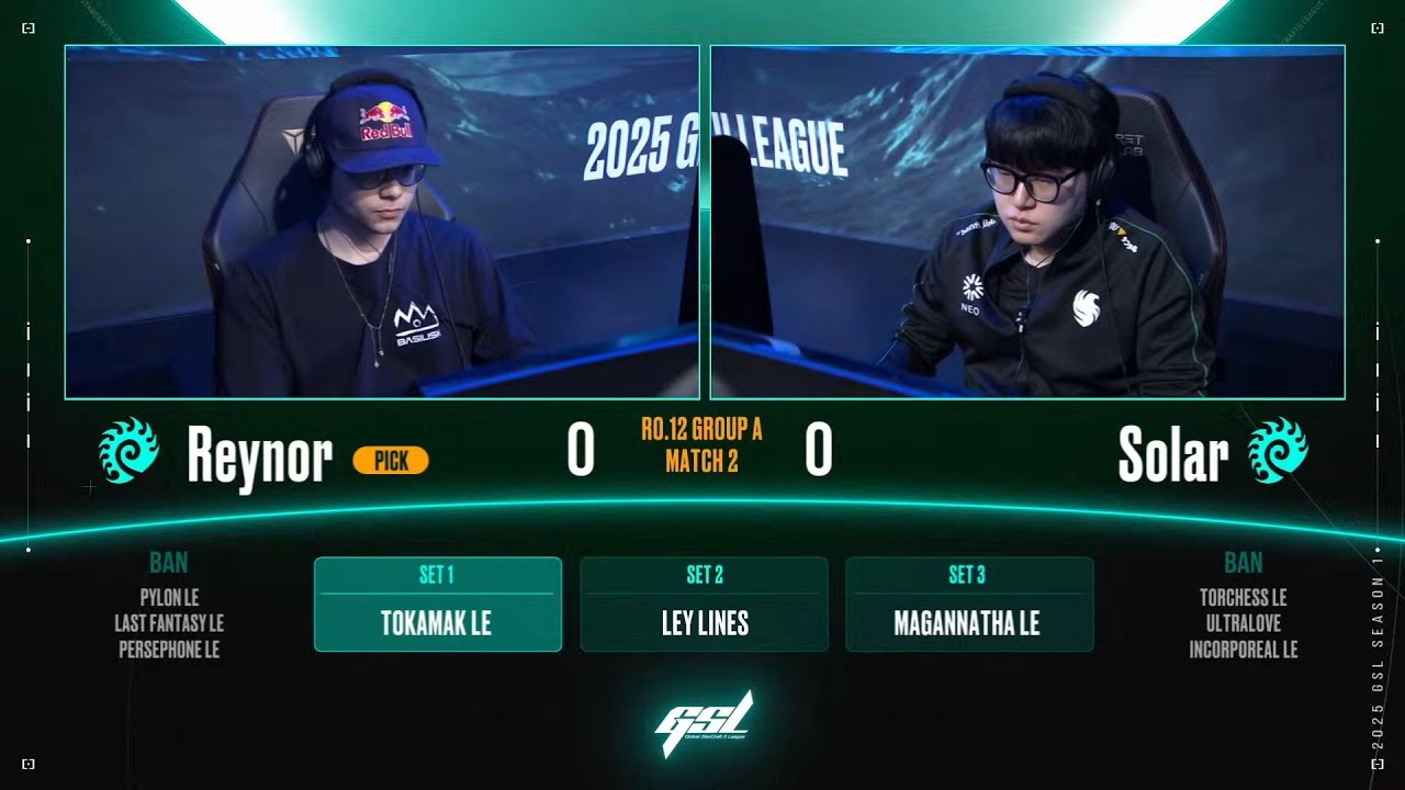 [2025 GSL S1] Ro.12 Group A Match2 Reynor vs Solar
