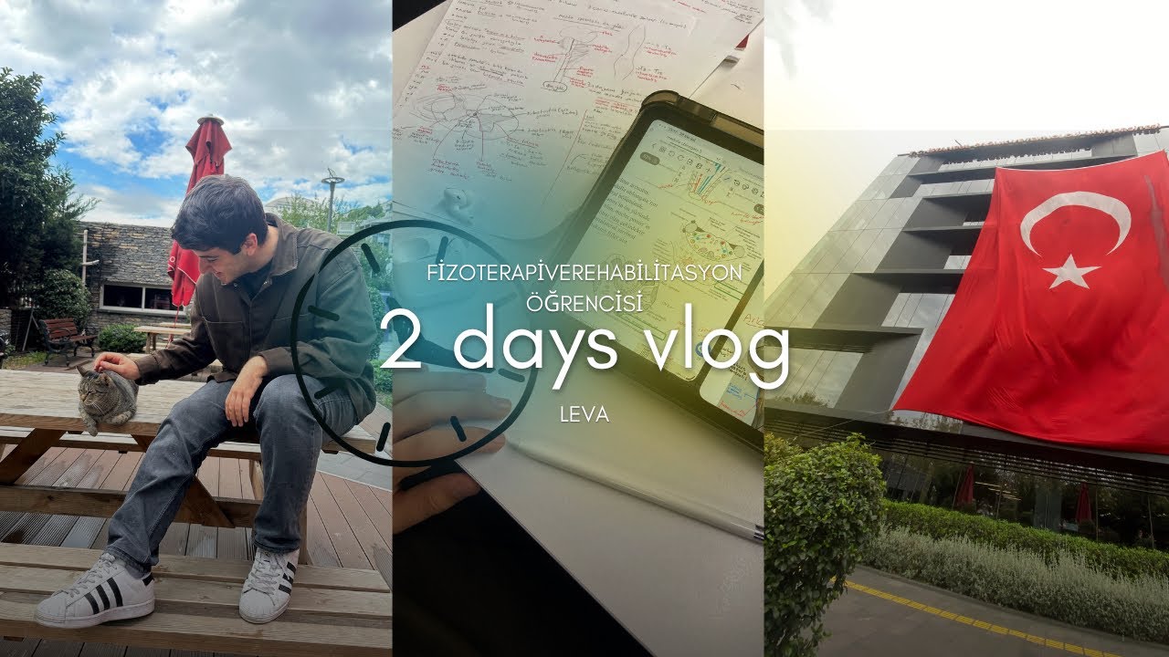 Üniversite öğrencisinin iki günü 😌 ￼ vizelere bir hafta kaldı !!  #vlog #yks2026 #yks #üniversite 