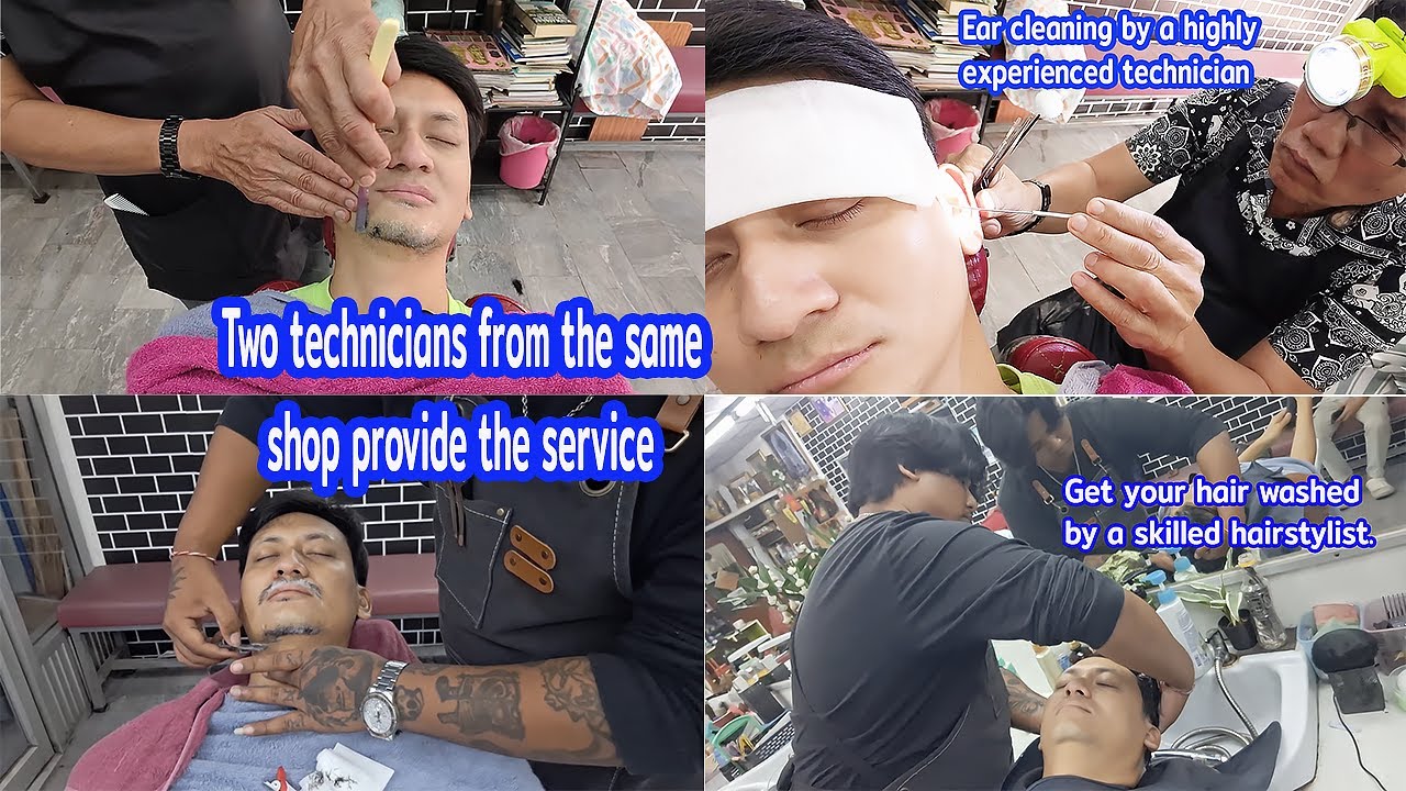 ASMR!! I used the services of two different technicians from the same shop - EP.279