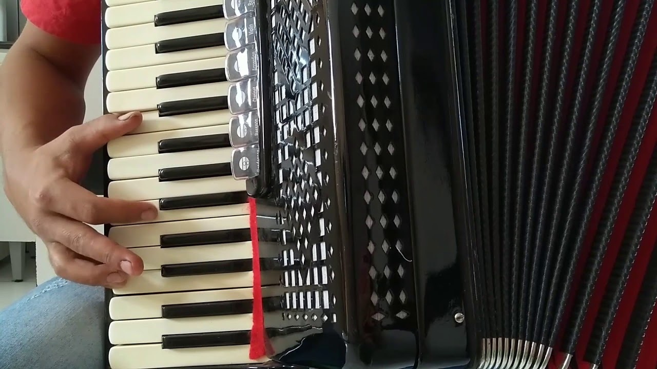 Vídeo aula acordeon Amor de Primavera 