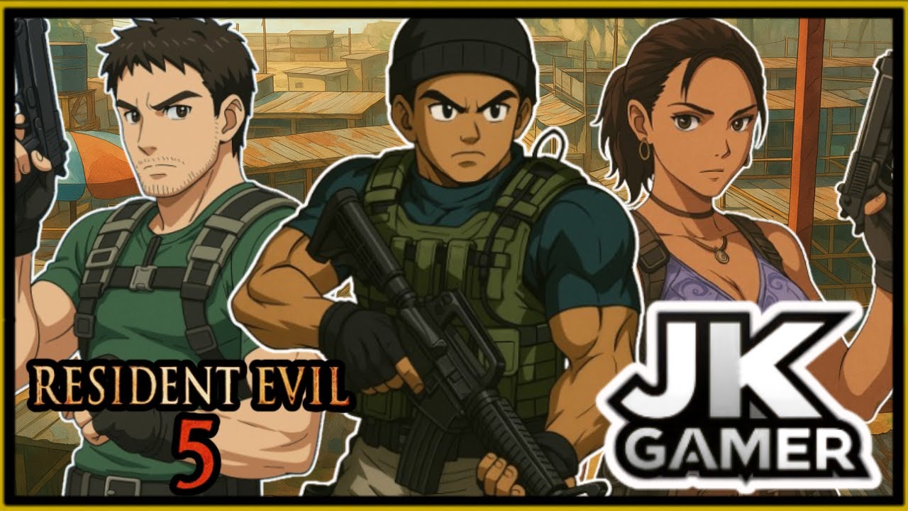 🔴RESIDENT EVIL 5 - ATÉ ZERAR (DIRETO DO PS3 )🔴