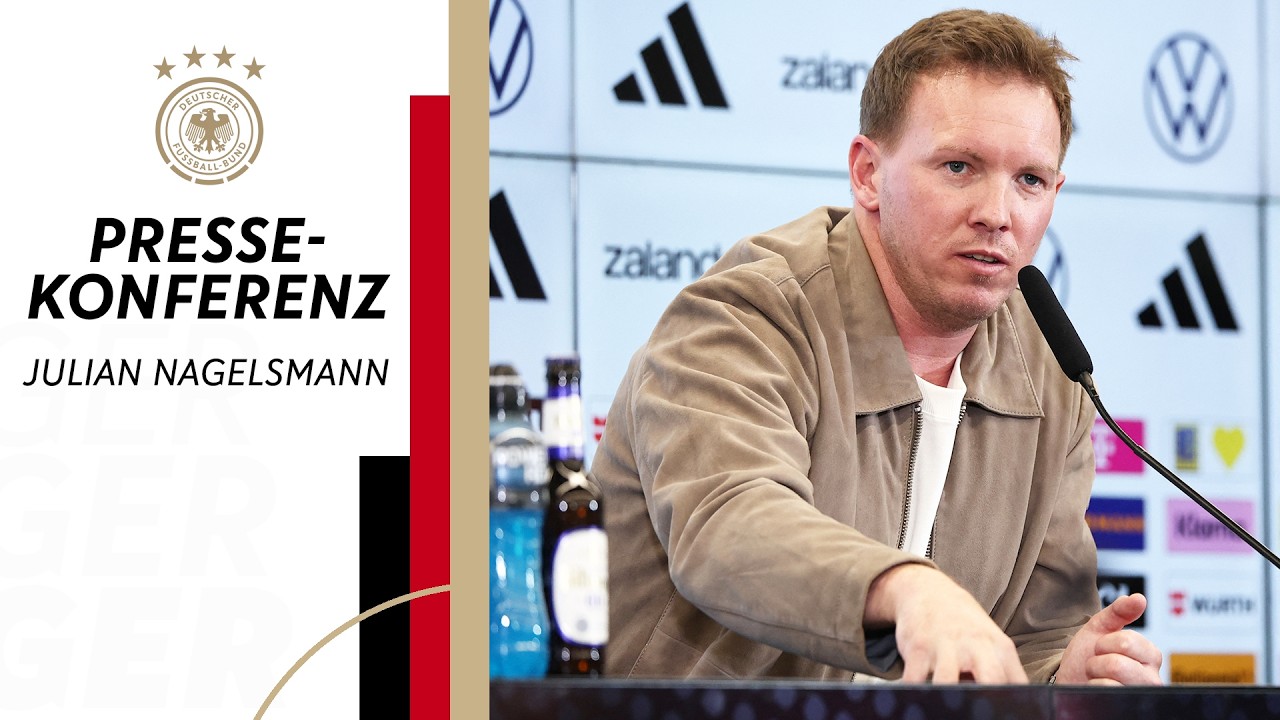 2 Debütanten? | Pressekonferenz der Nationalmannschaft mit Julian Nagelsmann | Kaderbekanntgabe