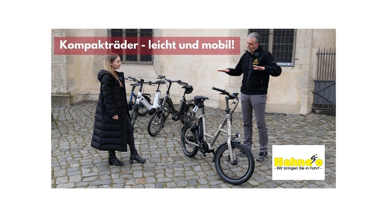 Kompaktr&auml;der - leicht und mobil 🚲🚉🚍