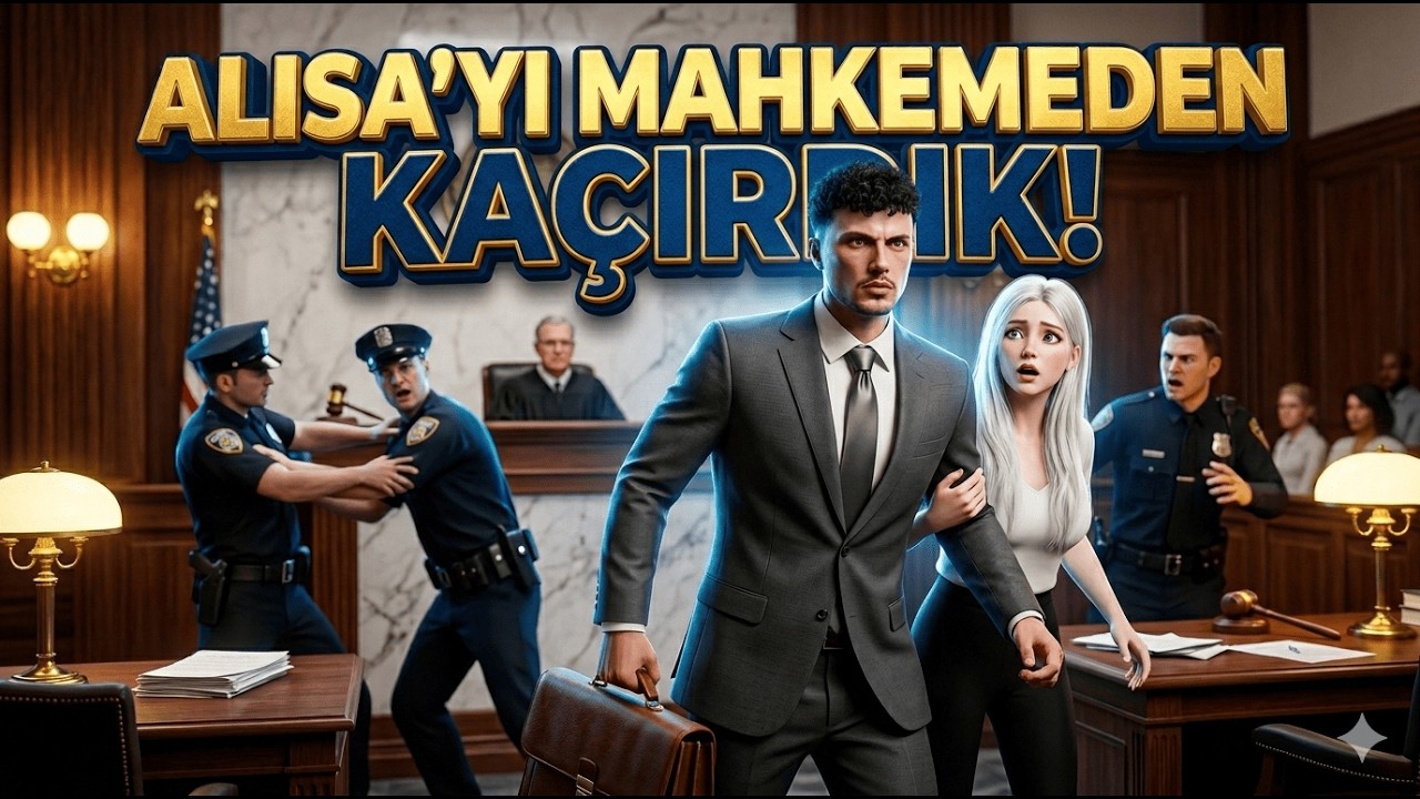 ÖKKEŞ KOR - ALİSA'YI MAHKEMEDEN KAÇIRIP POLİSLERLE ÇATIŞIYOR | VENOM RP