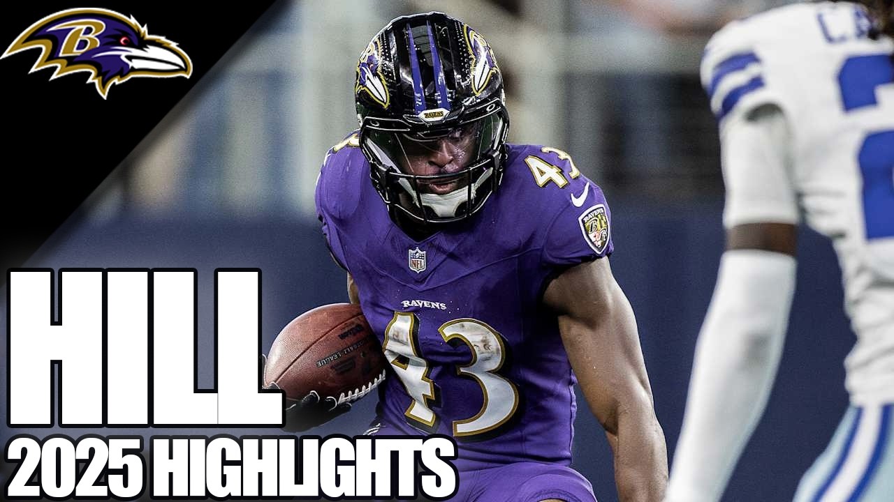 Justice Hill Highlights | 2025 - 2026 NFL Season