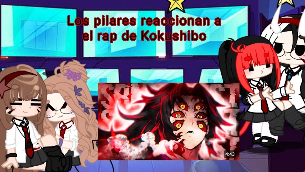 los pilares reaccionan a el rap de kokushibo 😦👍