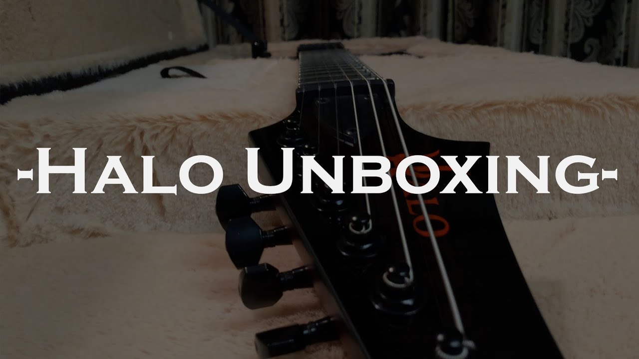Halo Custom Shop Guitar Merus 6 -Unboxing