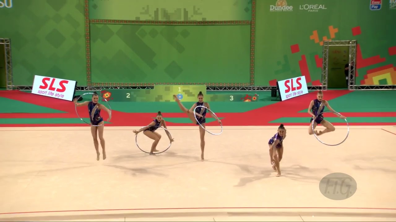 Hungary (HUN) - 2022 Rhythmic Worlds, Sofia (BUL) - Qualifications 5 Hoops