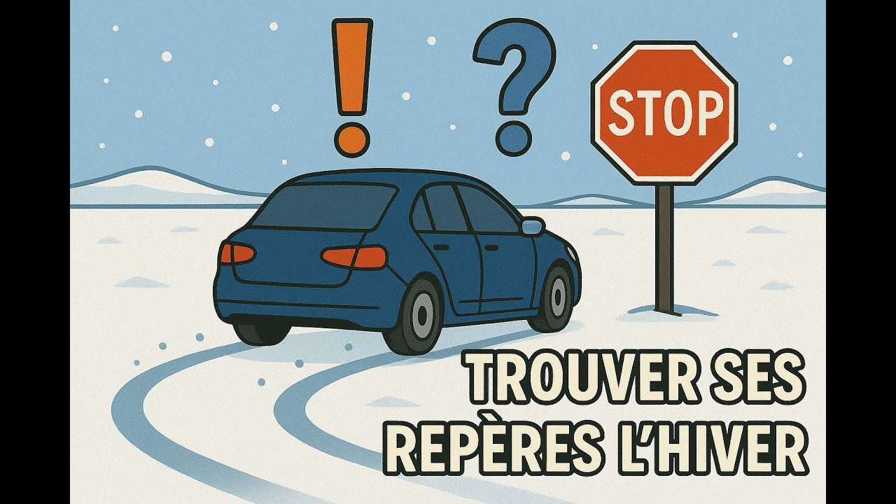 Conduite commentée sur circuit enneigé / Développer sa conduite hivernale
