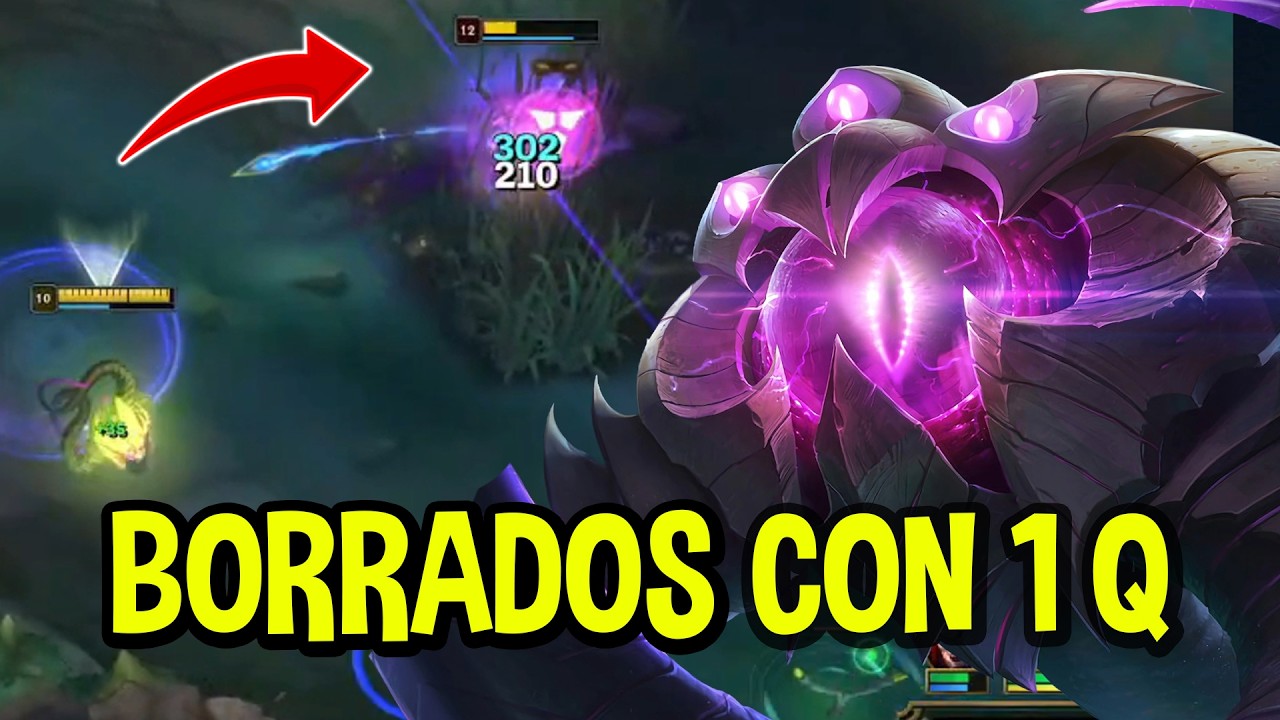 Es IMPOSIBLE Perder si Juegas Así con Vel'Koz | NO PUEDE JUGAR la BOT ENEMIGA | LOL | 2026