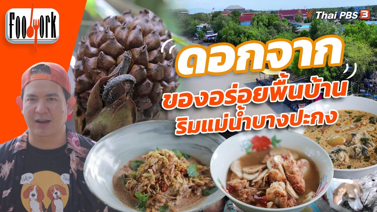 ดอกจาก ของอร่อยพื้นบ้านริมแม่น้ำบางปะกง | Foodwork [CC]