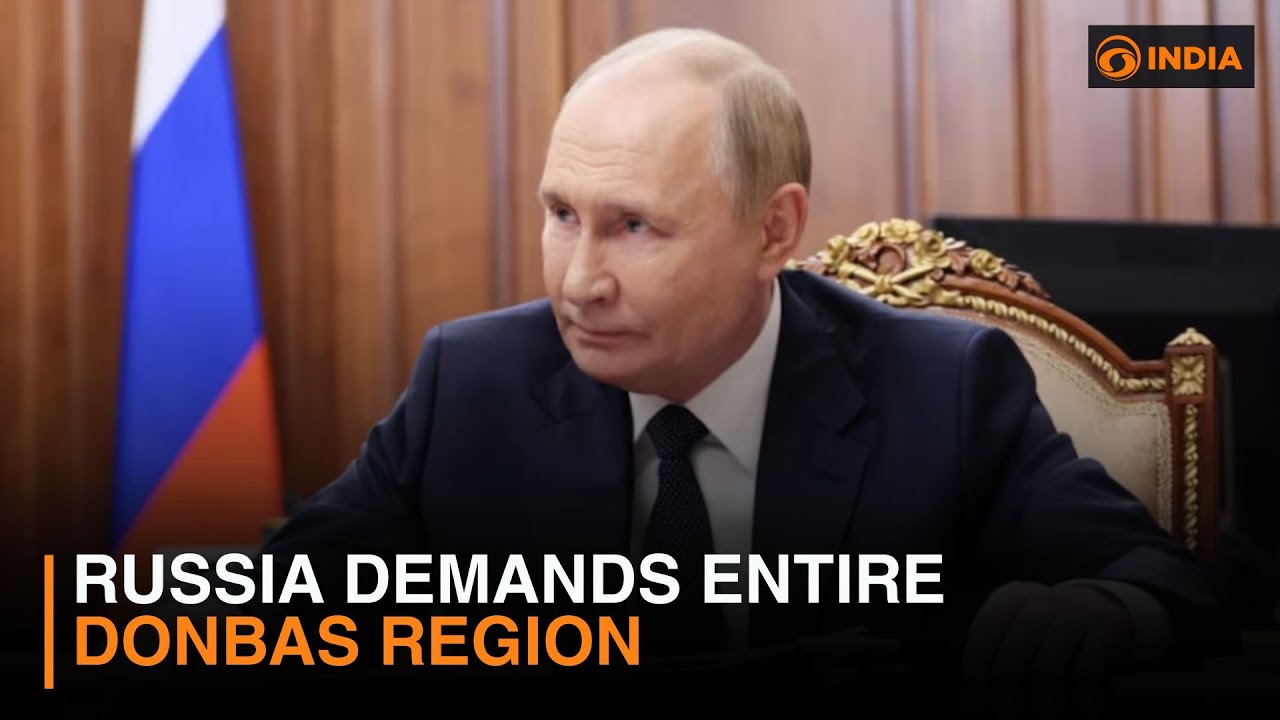 Russia demands entire Donbas region & more updates | DD India News Hour | 9 PM IST