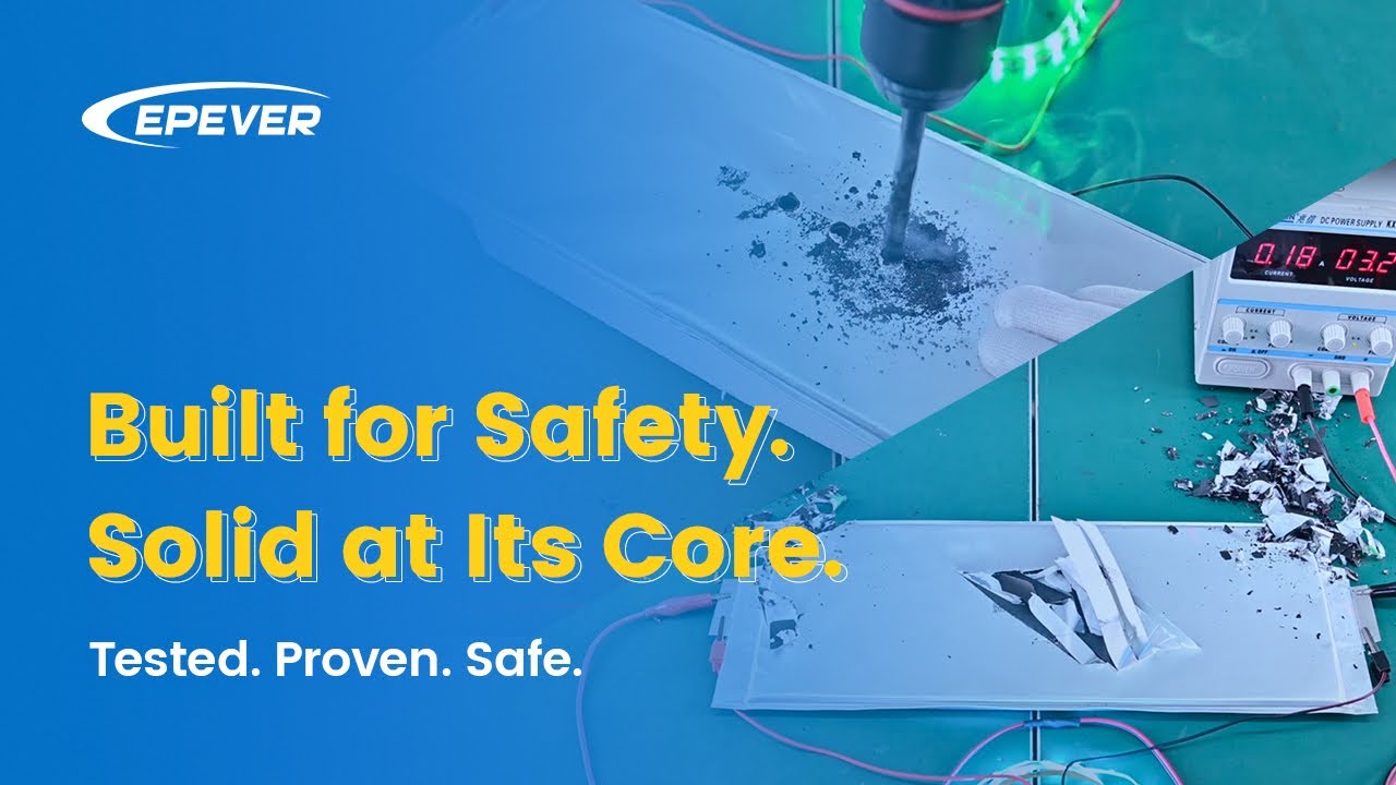 EPEVER Solid-State Battery Safety: What Makes It Safer and How It Performs Under Pressure