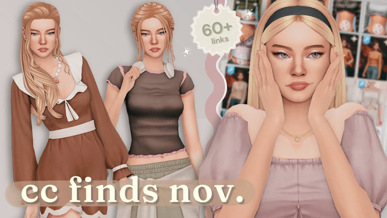 CC FINDS que necesitas en tu juego +60 descargas contenido personalizado sims 4