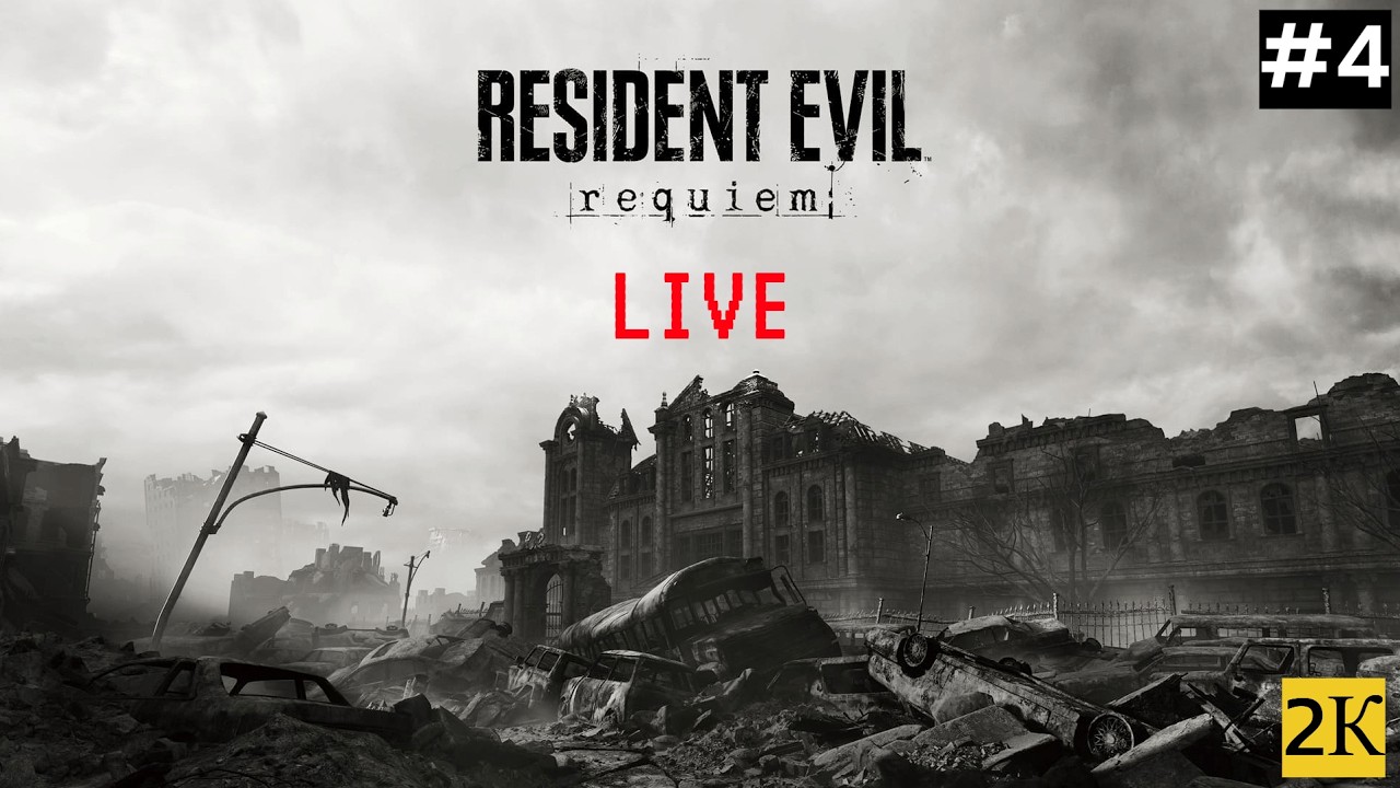 Resident Evil Requiem Стрим ► Прохождение - Сложность «Безумие» (Insanity) #4 [2K] #shorts