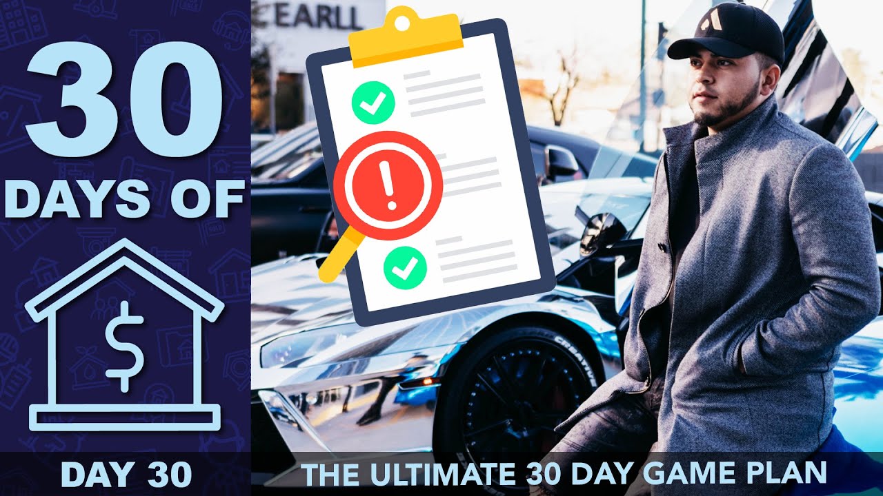 YOUR 30 DAY WHOLESALING GAME PLAN