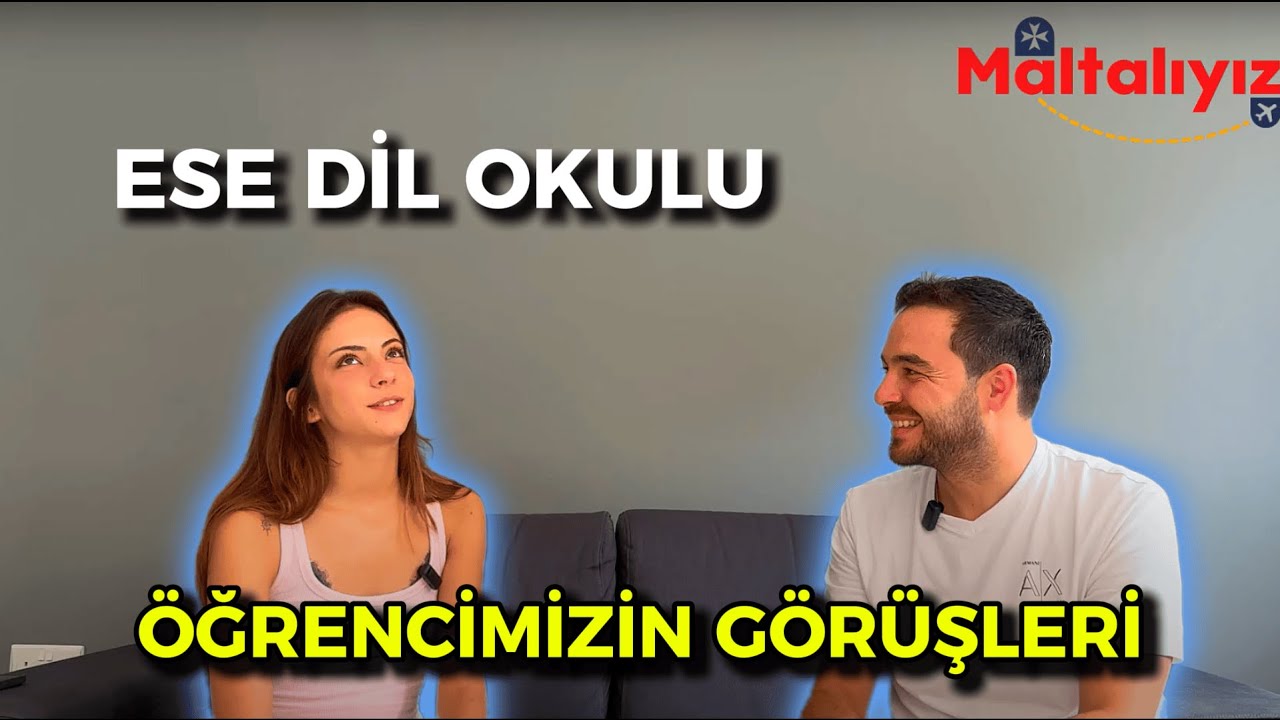 Malta Ese Dil Okulu Eğitimini Tamamlayan Öğrencimiz Derin'in Görüşleri - Malta Dil Okulları