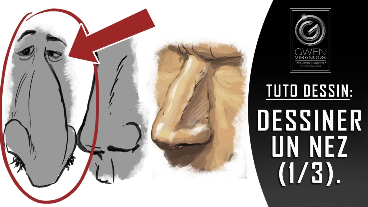 DESSINER UN NEZ !!! Ep.1 : Le Nez Cartoon !!