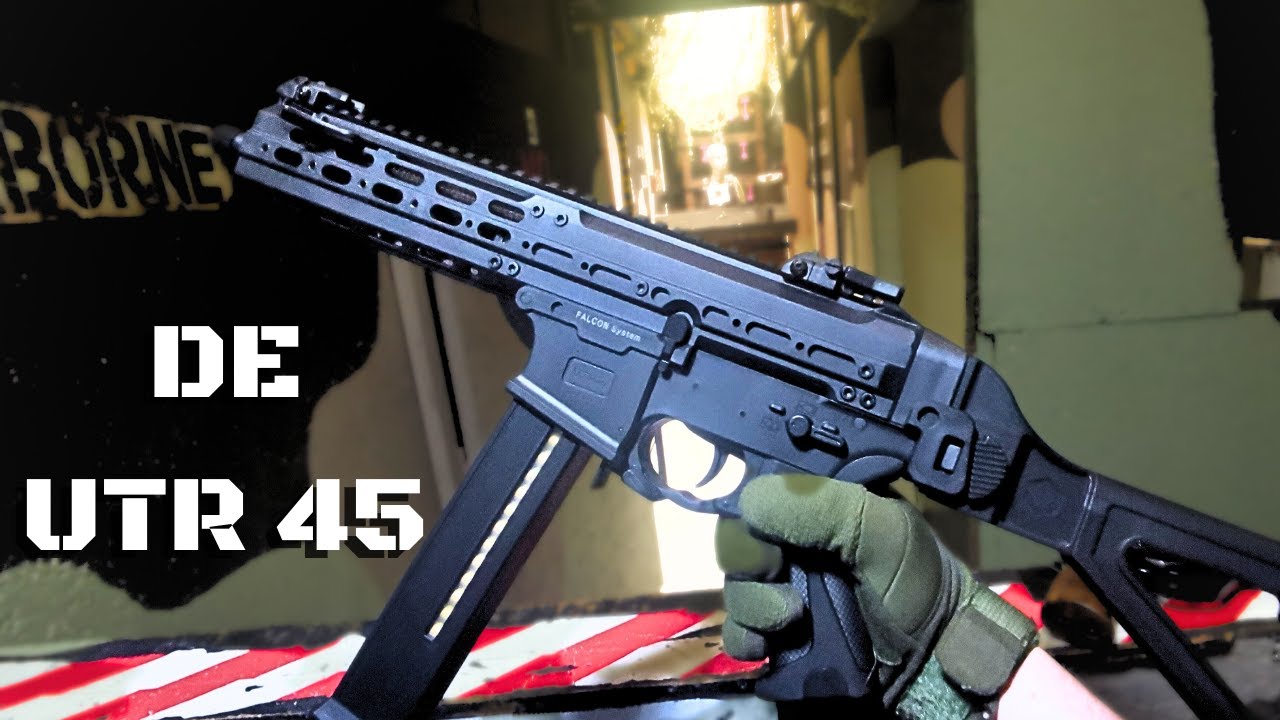 A Good Budget Airsoft SMG | Double Eagle UTR45 m917c Review