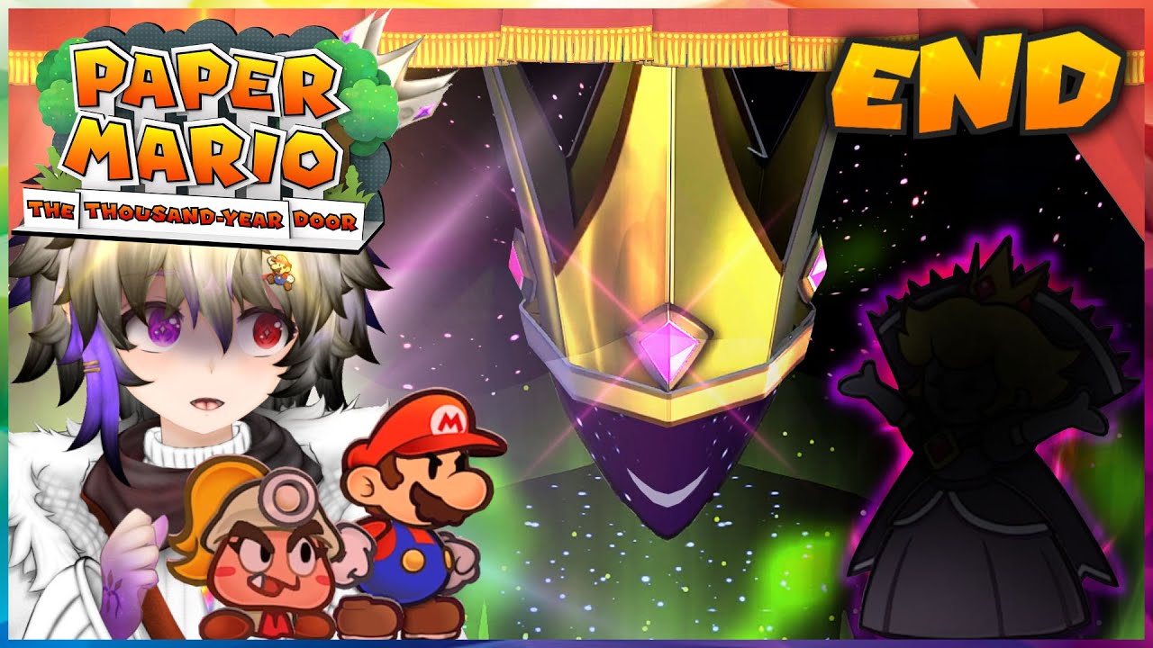 The FINAL Curtain, the FINAL Boss!👑 | Paper Mario Thousand Year Door ENDING Blind Lets Play/Reaction
