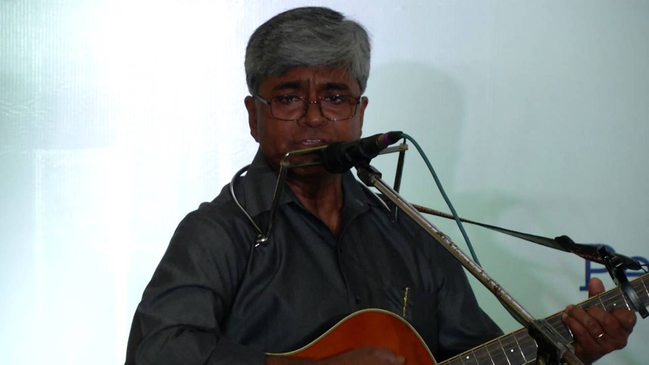 Performance | Suprotik Das on the stage of CEOs Sing, Bengaluru 2016