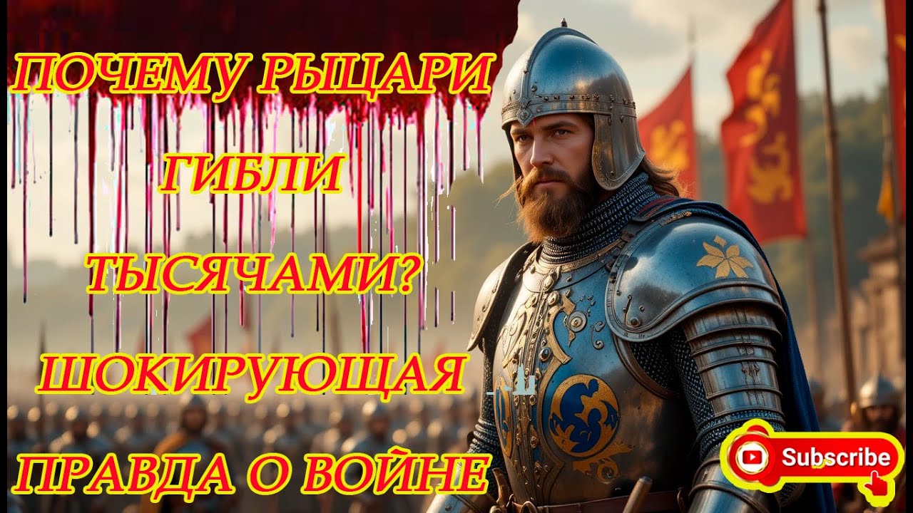 😮ОНИ ДУМАЛИ, ЧТО ПОБЕДЯТ!!! Грюнвальд, Азенкур, Пуатье: когда оборона рушила империи.
