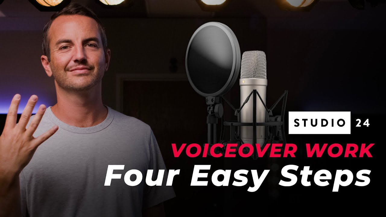 Voiceover Acting for Beginners in 4 Steps