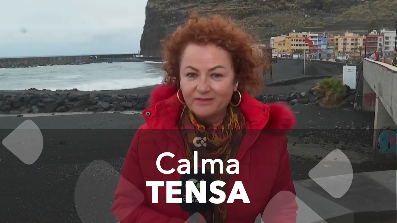 La Palma en calma tensa a la espera del nuevo frente