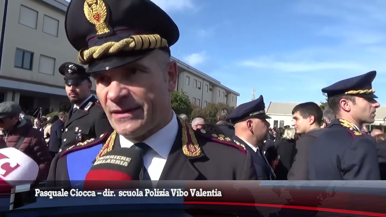 A Vibo il giuramento di 233 nuovi agenti della Polizia