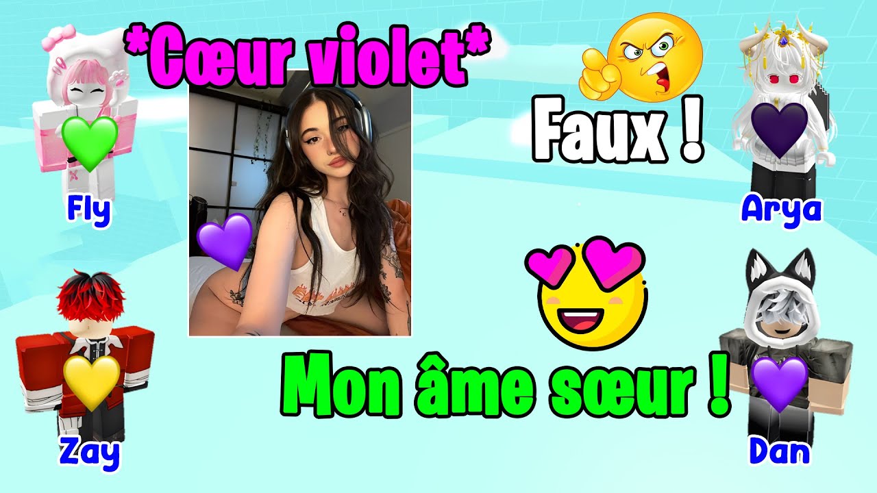 HISTOIRE ROBLOX | Je peux voir l'âme sœur de chacun, mais... 🍄