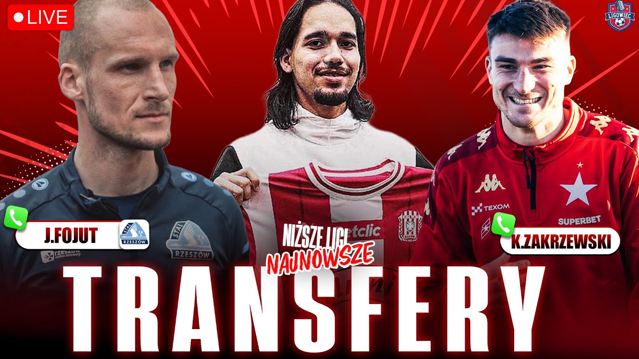 🔴 OKNO TRANSFEROWE W LIGACH 1-3! JAROSŁAW FOJUT NASZYM GOŚCIEM. ORTIZ W RESOVII.