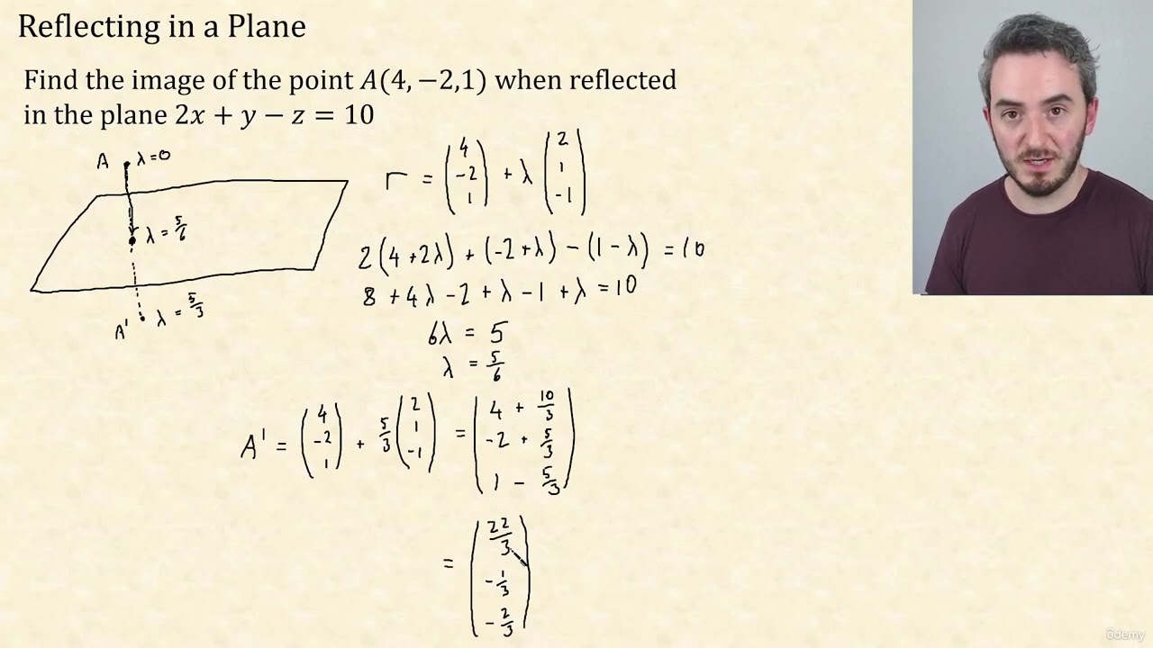 14 - Reflecting in a Plane | CIE A Level Further Pure Mathematics 1 9231