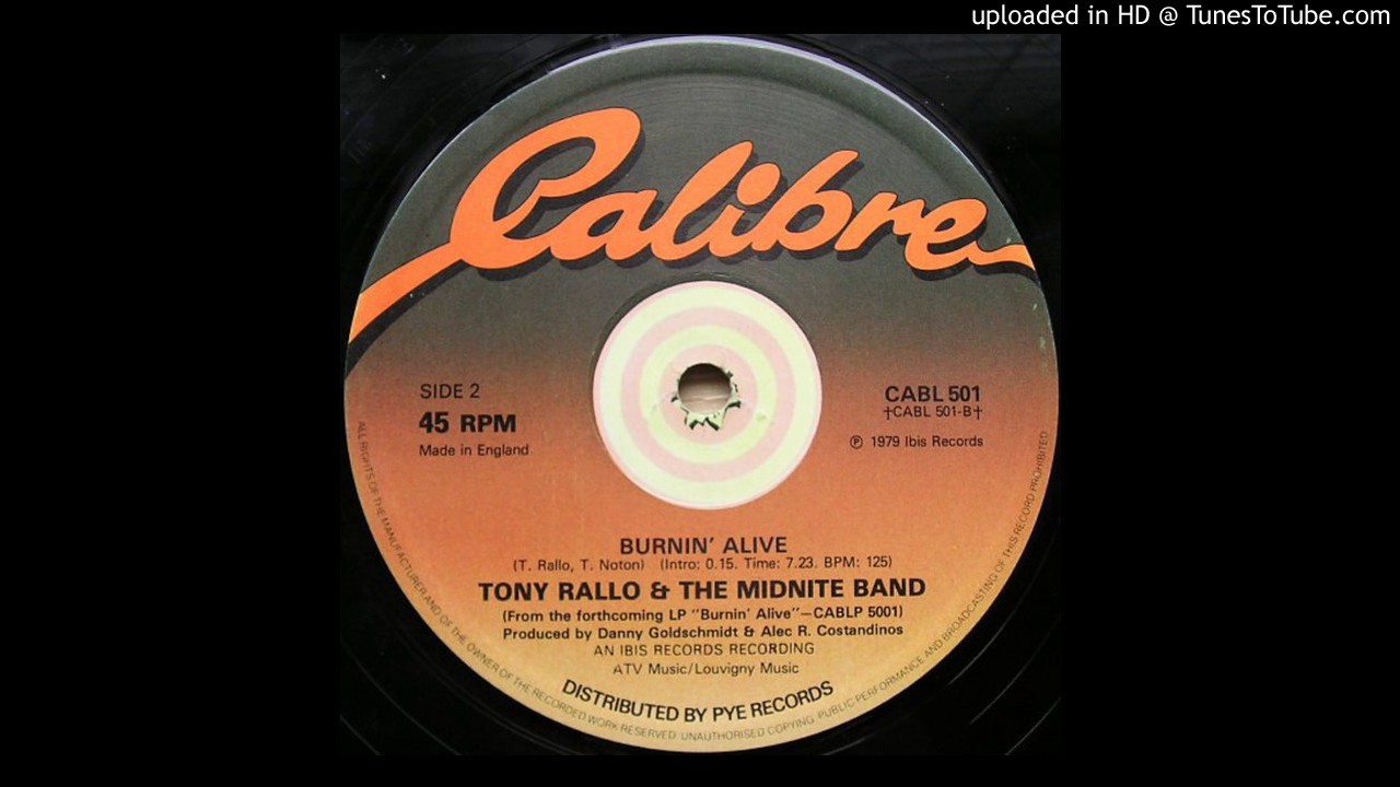 Tony Rallo & The Midnight Band - Burnin' Alive