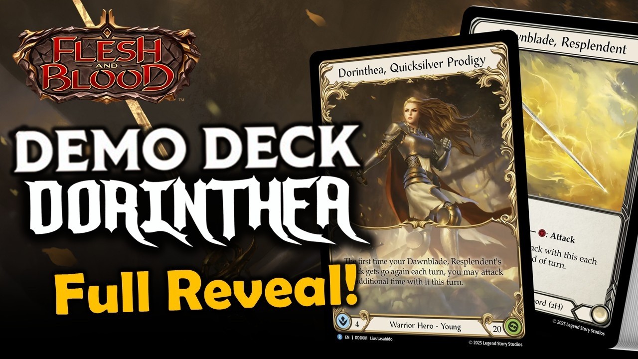 Утечка информации о демо-колоде Quicksilver Prodigy! | Flesh and Blood TCG | Go Again! Эпизод 828.5