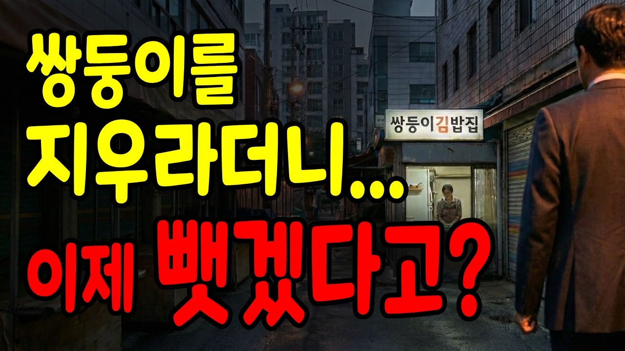 아이를 지우라더니.. 쌍둥이를 탐낸다