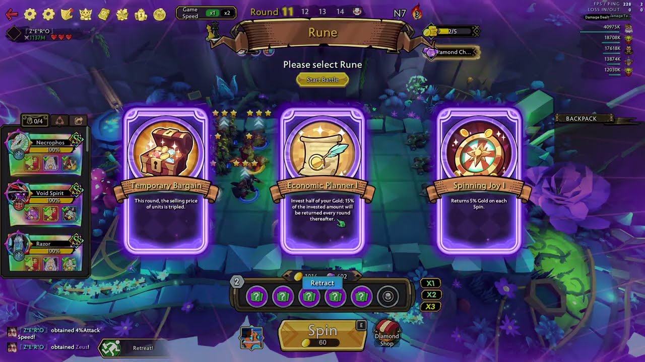 Dota 2 Arcade : Dota Spin (Medusa, Vengeful Spirit, Troll Warlord and Largo) N7-3