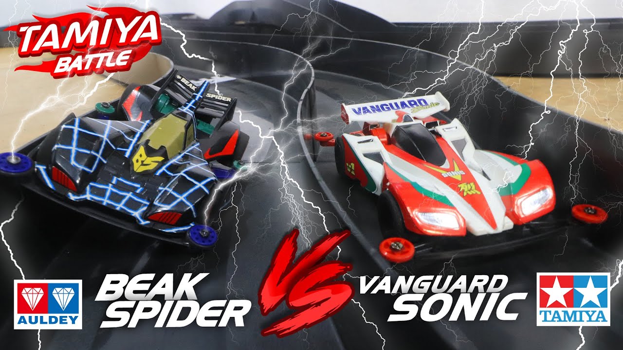 BALAPAN TAMIYA VANGUARD SONIC vs BEAK SPIDER ‼️ BATTLE 2 BRAND TERNAMA‼️