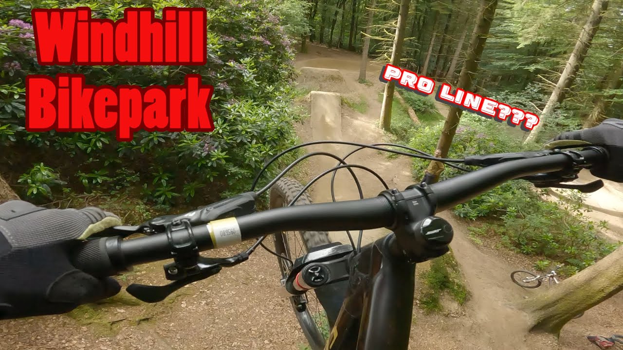Windhill Bikepark First hits of the pro line