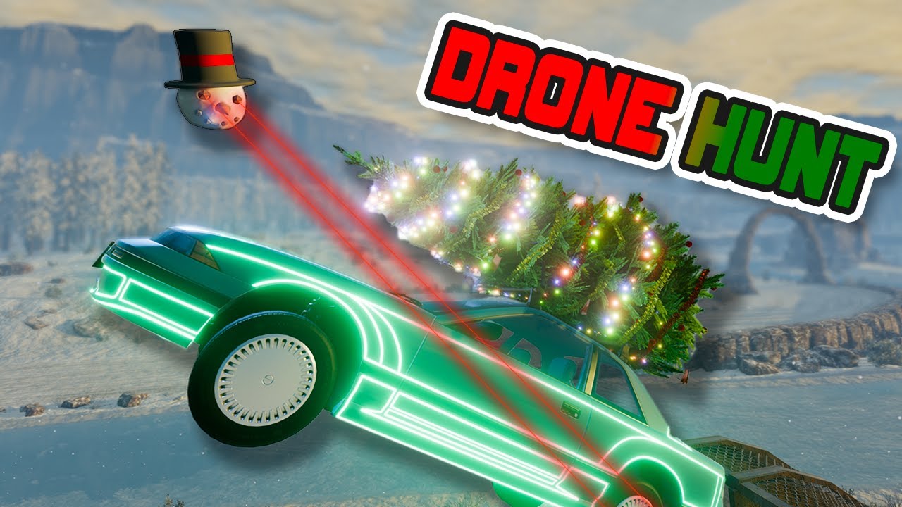 С Рождеством, мерзкое животное! - Охота на дроны BeamNG
