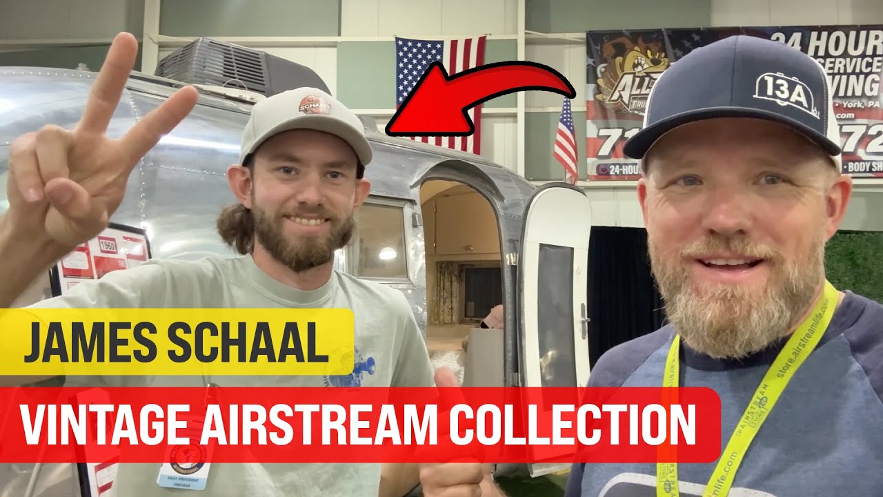 Винтажный рай Airstream: уникальные трейлеры Джеймса Шаала на ралли Airstream!