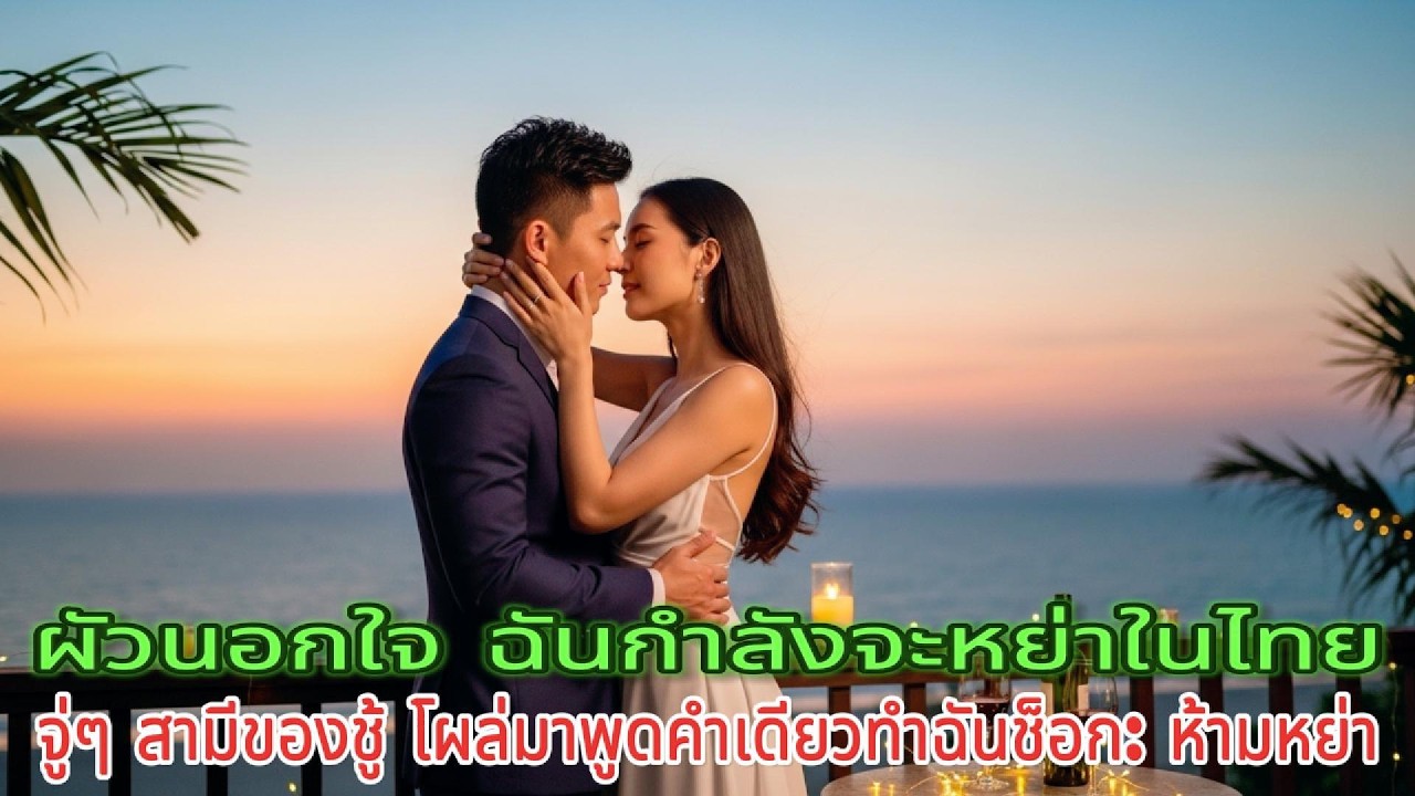 วันที่ฉันจะหย่าผัวนอกใจ จู่ๆ สามีของชู้ บุกมาบอกความจริงที่ช็อกทั้งชีวิต!