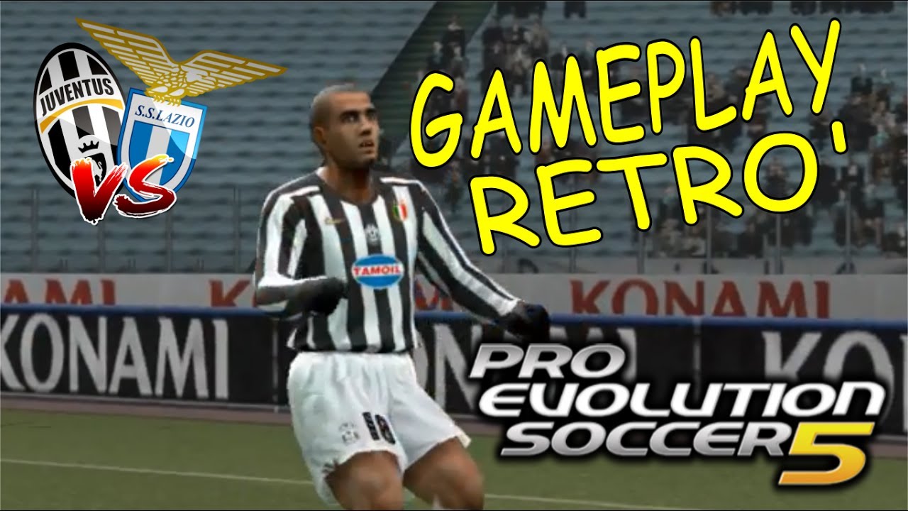 JUVENTUS - LAZIO SU PES5!! GAMEPLAY RETRO' [FINALE DA INFARTO]