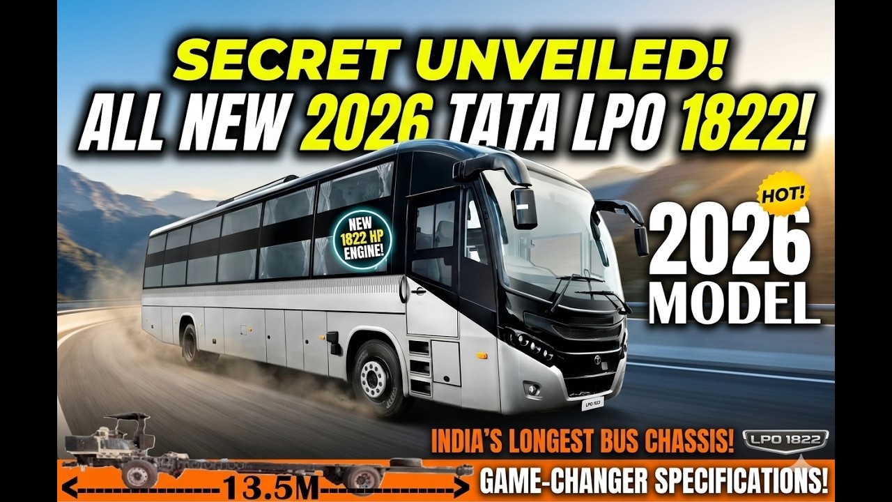 Пневматическая подвеска TATA LPO1822 2026 года