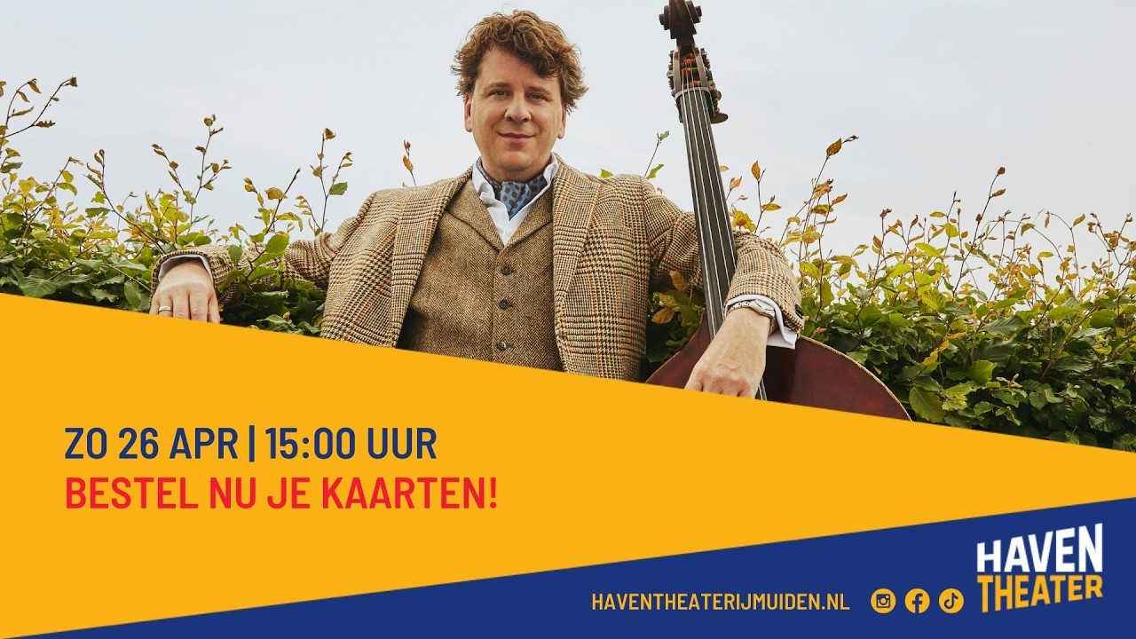 Dominic Seldis - Back to Bass ics | ZO 26 APR | Haventheater IJmuiden