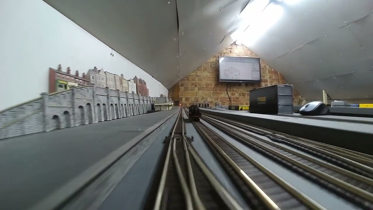N Gauge Train Camera 1080P @ 30fps with Driver's Eye View custom built by Hookstone Models