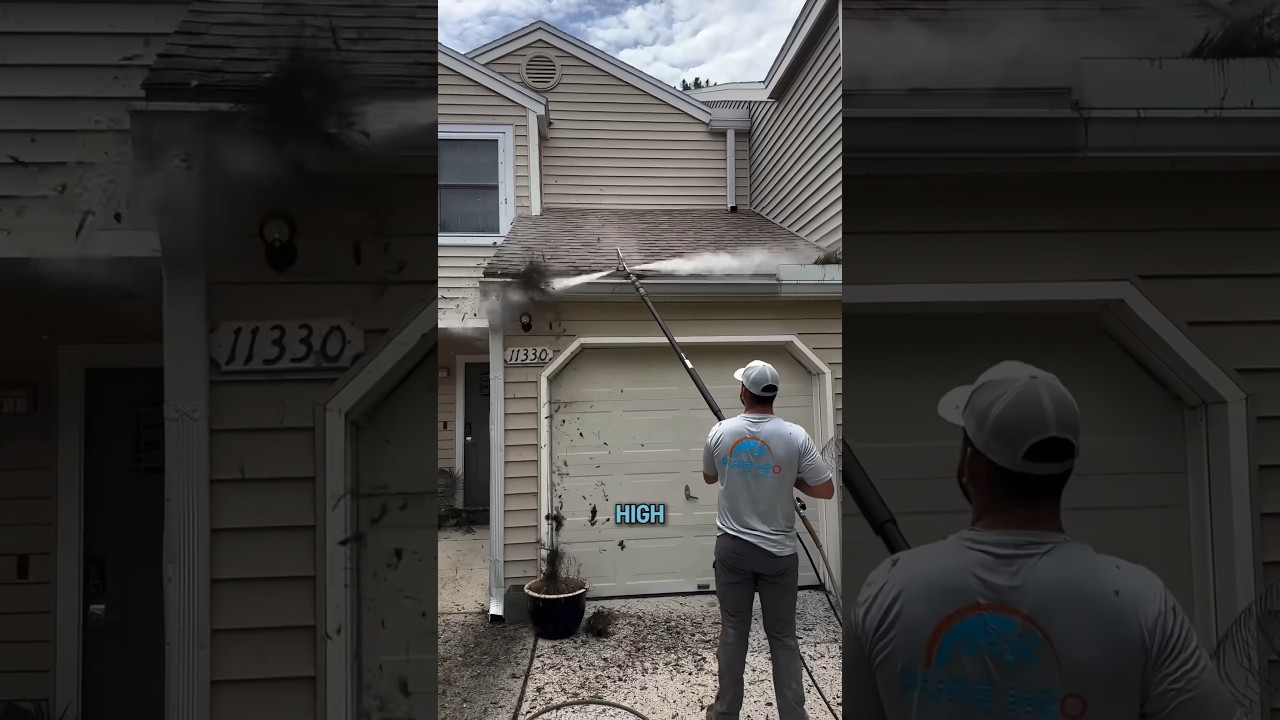 Effortless Way To Clean The Gutters