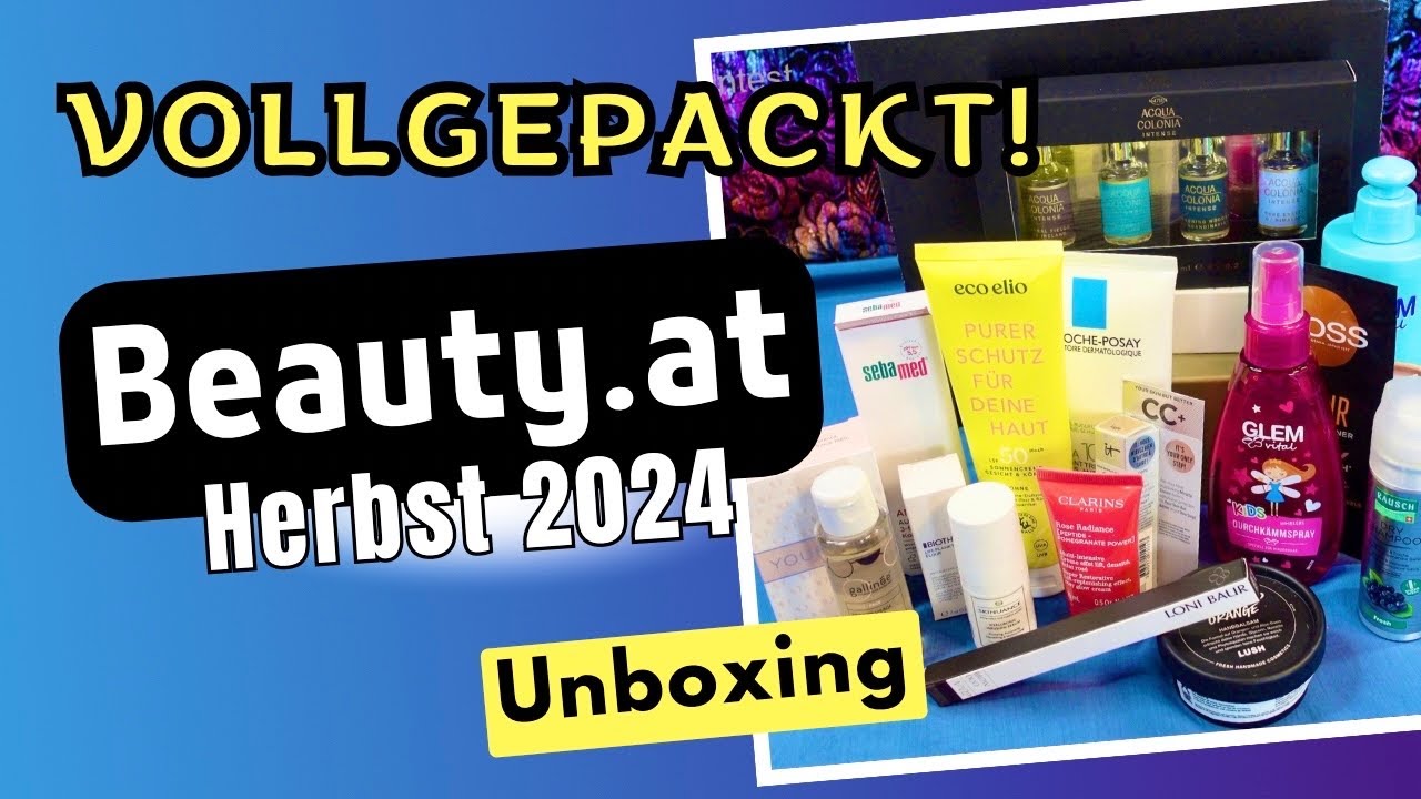 BEAUTY.AT Herbst Box | 15 Produkte!👌🏻| Unboxing September 2024