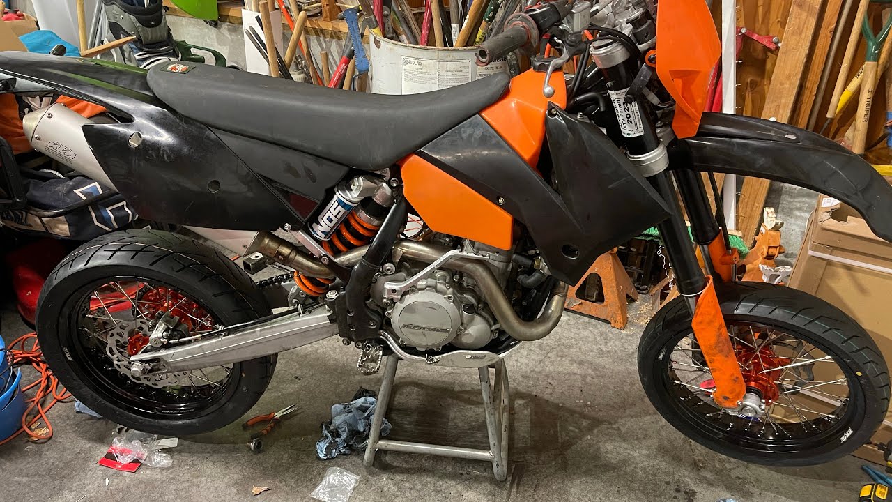 Ktm SUPERMOTO build!!
