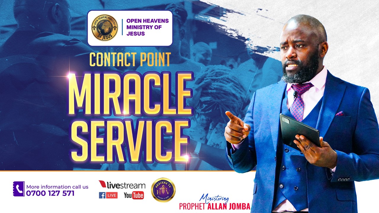 CONTACT POINT MIRACLE  SERVICE || 01.03.2026 GIVING DETAILS: MPESA: +254724266266
