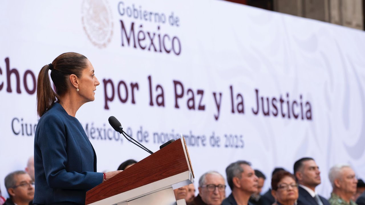 Plan Michoacán por la paz y la justicia. Palacio Nacional